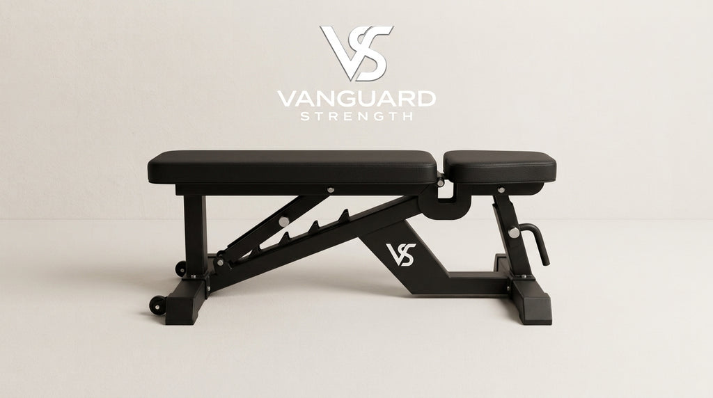 Banco reclinable ajustable de entrenamiento Vanguard Strengt.