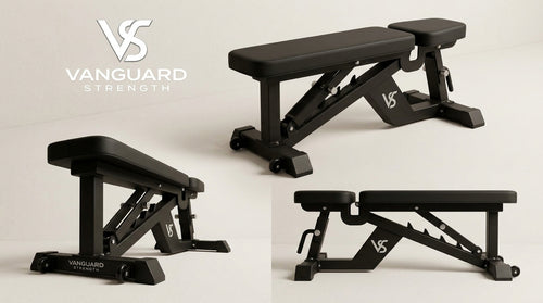 Banco reclinable ajustable de entrenamiento Vanguard Strengt.