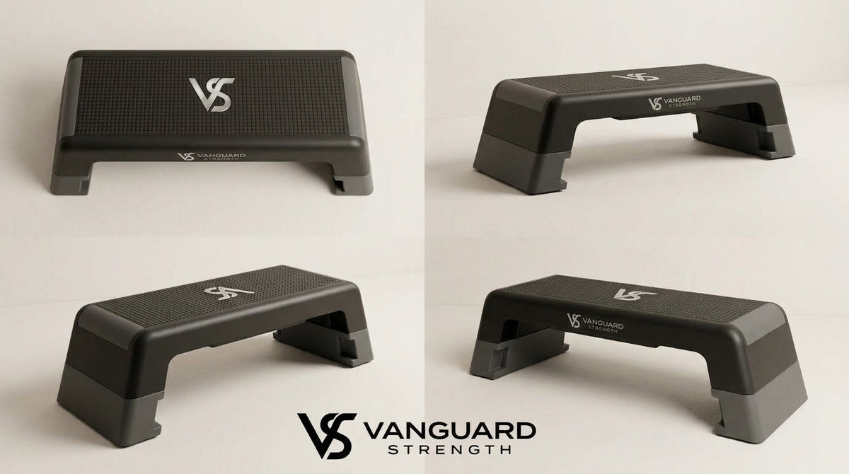 Step de entrenamiento ajustable y antideslizante Vanguard Edition